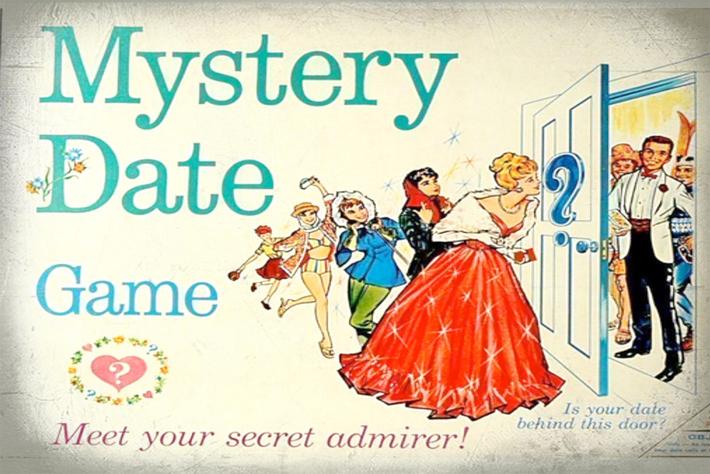 Mystery Date Game 1960s